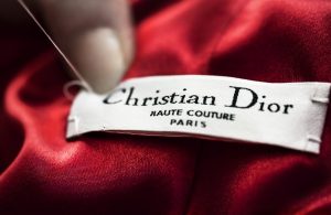 Christian Dior product tag